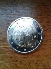 pièce neuve espagne 2 euros