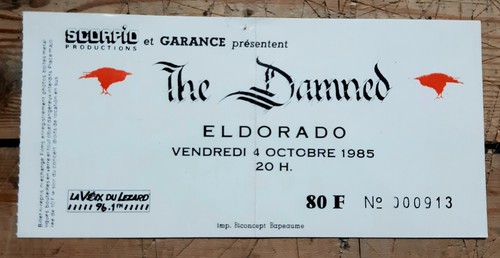 Ticket billet used - used, place