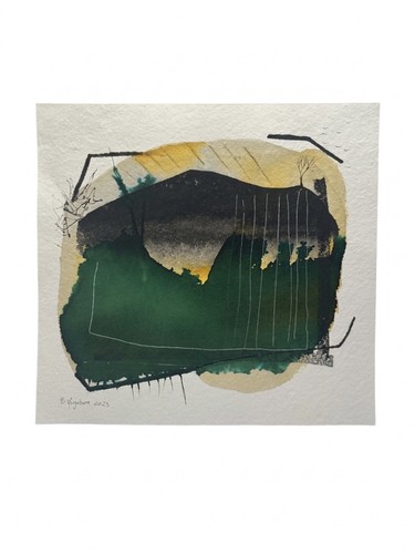 œuvre art abstraite - d'art, unique