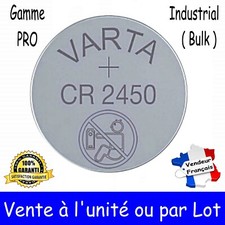 VARTA CR2450 bouton Lithium 3V