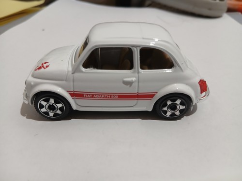 Fiat 500 abarth blanche - 500,