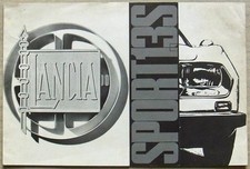 LANCIA FULVIA SPORT 1.3S Car Sales Brochure c1972 #8799381 Multi Lingual