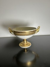 PETITE COUPE PORCELAINE DORÉE ANCIENNE 