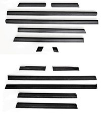 Mercedes-Benz W124  4Door Sedan Upper (8) + Lower (6) Body Molding Trim Sets NEW