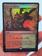 1X FOIL Fire-Lit Thicket MINT MTG Magic 2XM Double Masters Rare Staple EDH CEDH