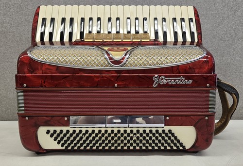 Frontalini red piano accordion - piano,