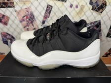 Air Jordan 11 Men's Retro Low Top Tuxedo 528895-110 Size 12