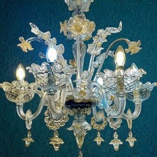 précieux lustre en or 24