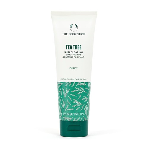 The body shop daily scrub - scrub,, tea