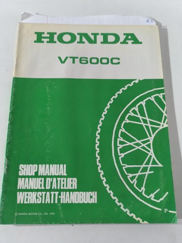 Manuel atelier moto honda - d'atelier,