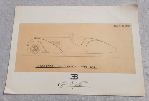 Lithographie ettore bugatti - lithographie,