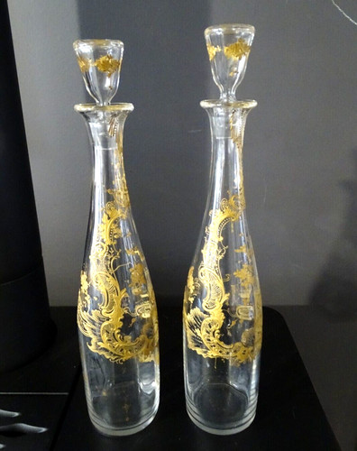 Bouteilles carafes cristal - +bouteilles,