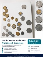 Lot de pièces anciennes