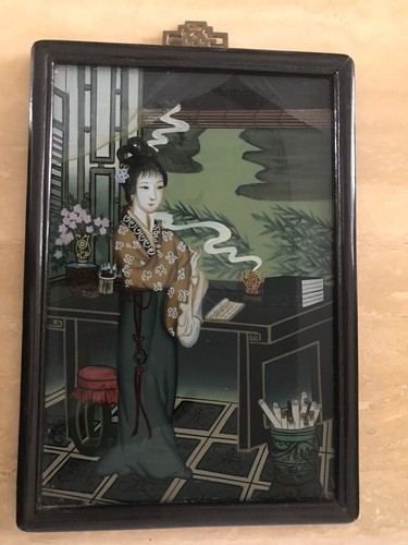 Tableau peinture fixee - tableau,