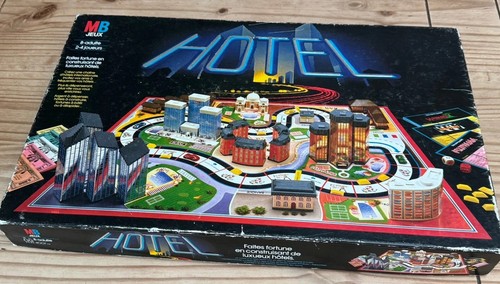 Jeu société vintage hotel - jeu,
