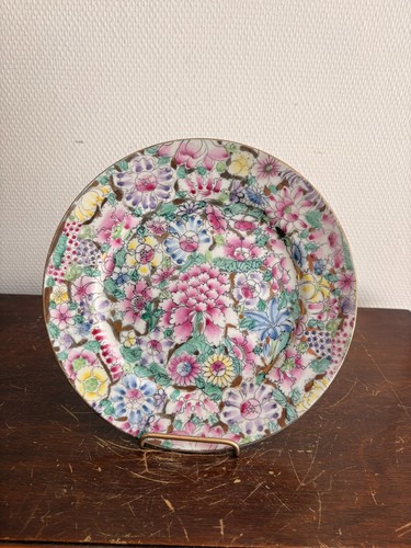 Assiette mille fleurs famille - mille,