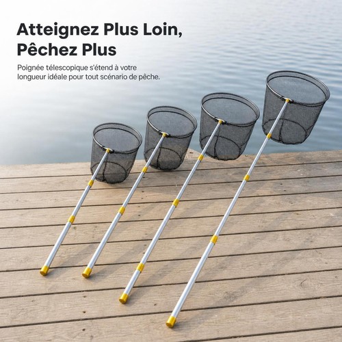 épuisette pêche avec - de,