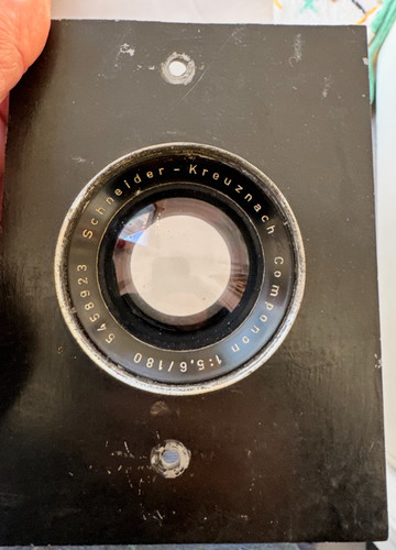 Darkroom enlarger lens - 180mm,