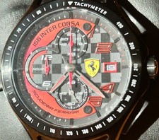 Ferrari Scuderia 166 Inter Corsa Watch Red on Black K32
