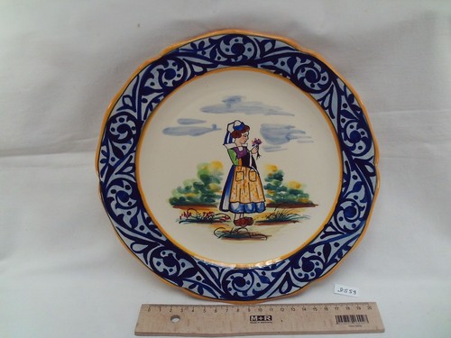 Ancienne assiette faïence - en,
