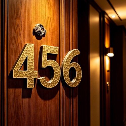 Numéros maison métal - numéros,