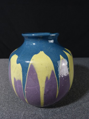 Vase boule faience - vase, en