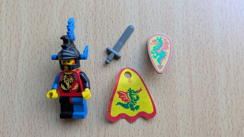 Figurine chevalier lego dragon - figurine,