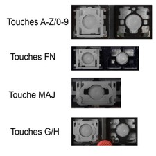 Touche de Clavier Français