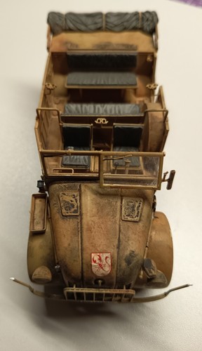 Maquette montée - maquette, 1/35