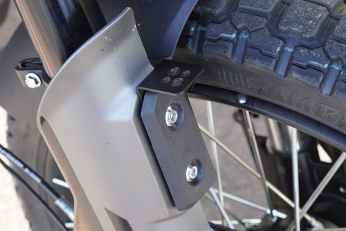 Fork light mounting brackets - light,