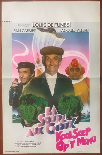 Affiche belge soupe aux - affiche,