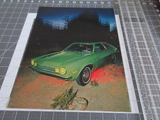 1973 Ford Pinto Green - photo magazine clip out 