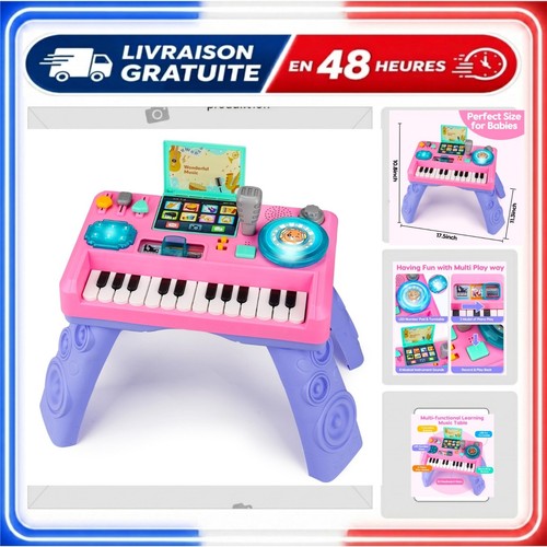 Jouet musical bébé table - jouet,