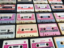 Vintage Soviet Audio Cassettes No Cover/No Box by Your Choice