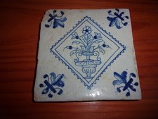 Carreau de faïence de Delft