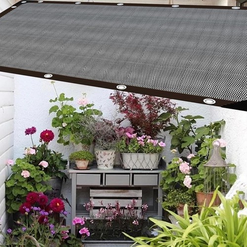 Voile ombrage noire 100 - noire,