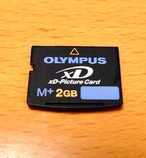 Carte mémoire OLYMPUS xD-Picture type M + 2 Go authentique testée