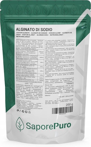 Alginate sodium 200 - gr,