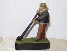 Figurine En Bois "Homme Avec
