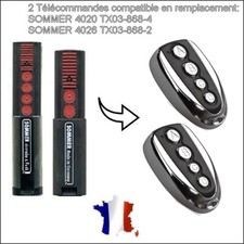 2 Télécommandes Compatible
