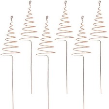6 Pcs Piquets Plantes Cuivre