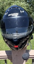 Nolan Black N102 Adult Motorcycle Helmet Size Small 1695g READ