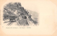 CPA 73 CHEMIN DE FER DU REVARD / UN TUNNEL  / TRAIN
