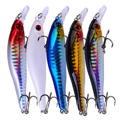 Pcs bass fishing tackle for - 5,