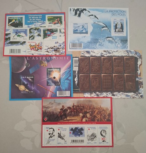Timbres feuillets 2009 france - 2009,