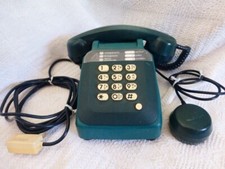 ANCIEN TELEPHONE SOCOTEL S 63 VERT A CADRAN VINTAGE