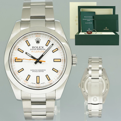 Mint rolex milgauss 116400 - milgauss,