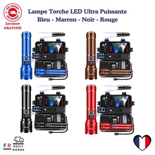 Lampe torche led ultra - lampe,