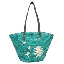 Les Tropeziennes par M.Belarbi - Panier de plage "Koa" - turquoise - 12586