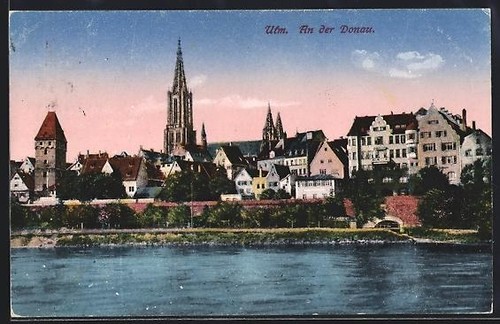 Carte postale ulm - ulm, /